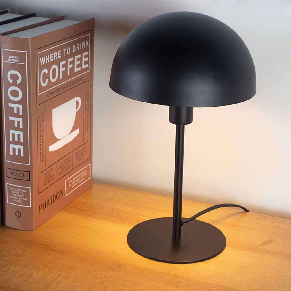 Dorm Room LED Eye-care Desk Lamp, Bedroom Bedside Mushroom Type Reading Light