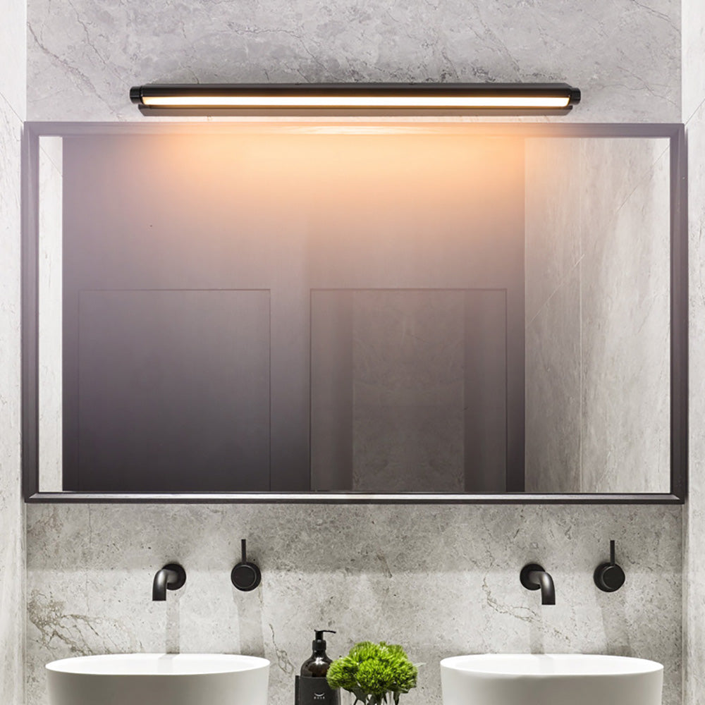 Bathroom LED makeup mirror light, modern minimalist bathroom mirror front light