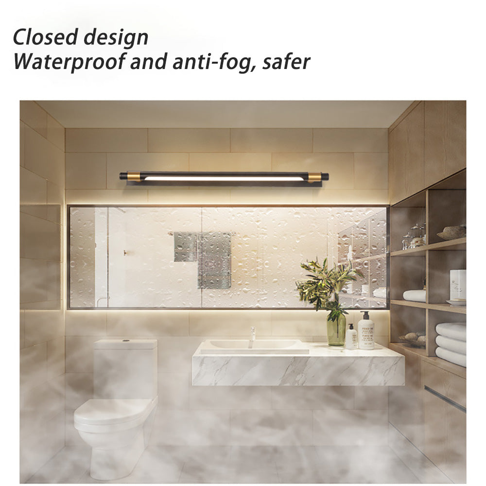 LED Bathroom Makeup Mirror Light, Simple Bathroom Mirror Front Light