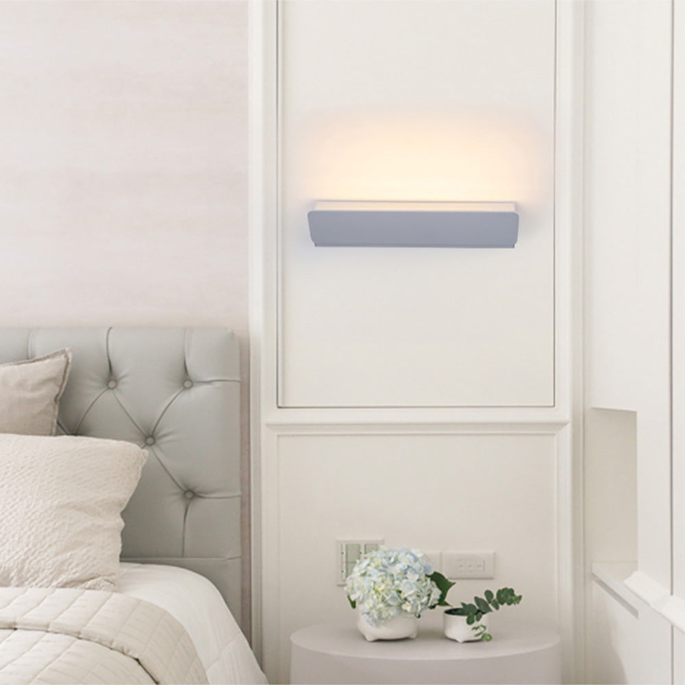 Indoor adjustable angle wall lamp, simple bedroom bedside lighting
