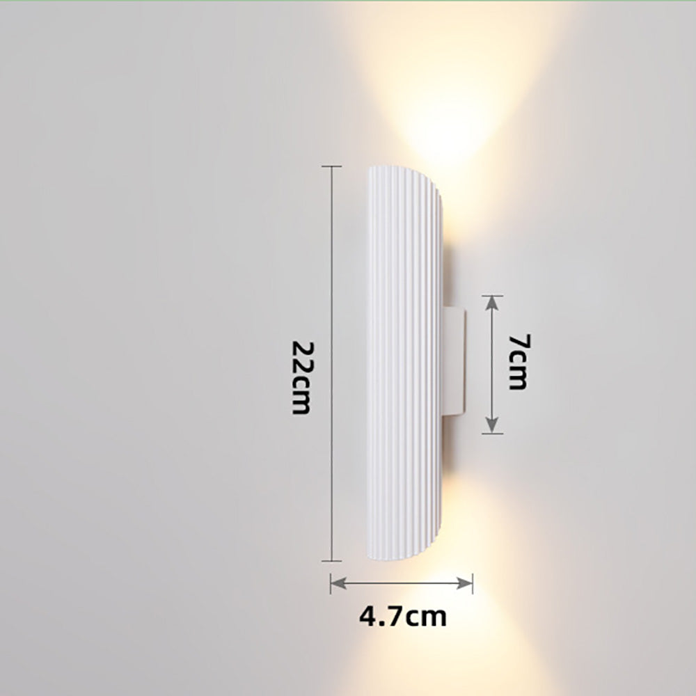LED Full Spectrum Bedroom Bedside Wall Sconce, Simple Living Room Decoration Lighting