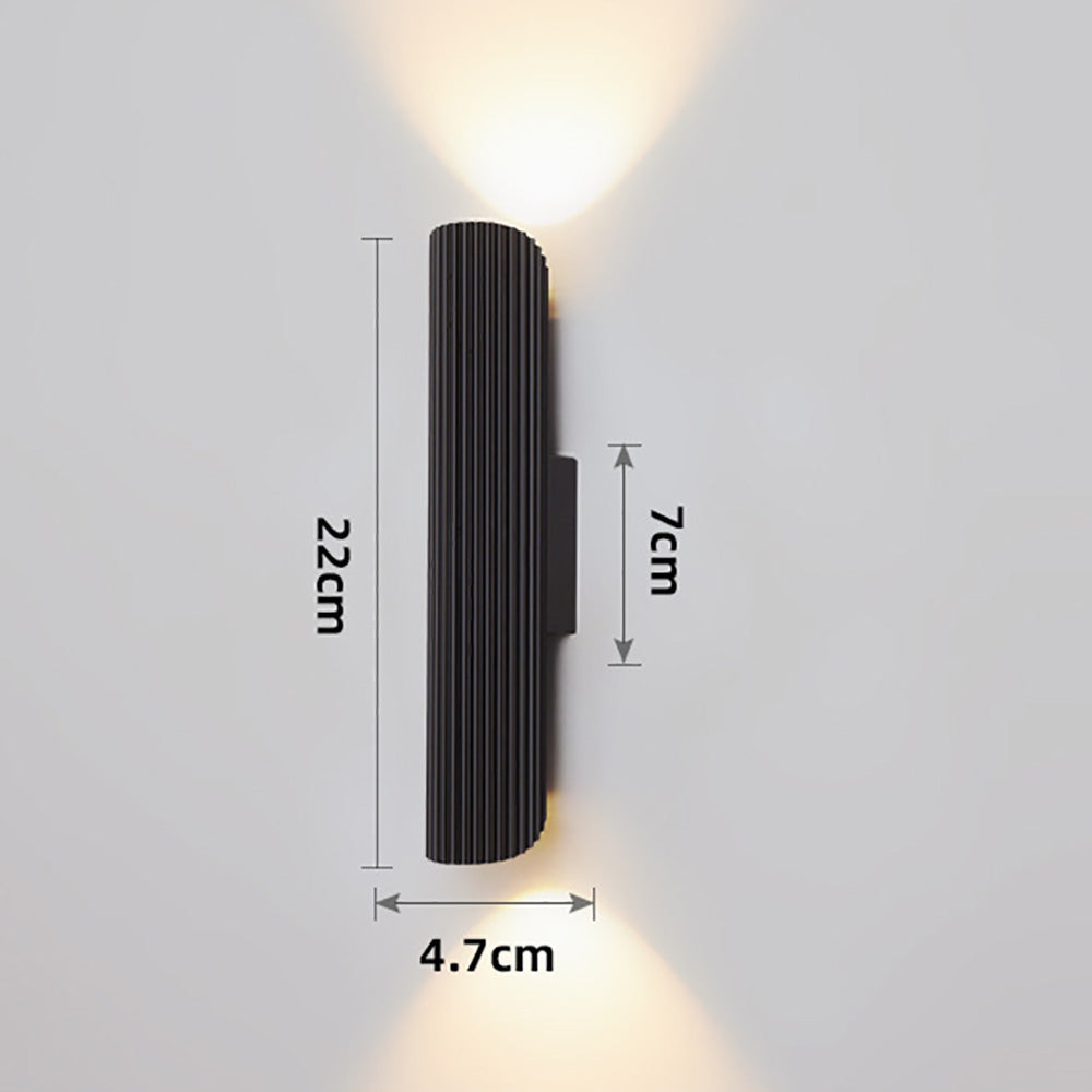 LED Full Spectrum Bedroom Bedside Wall Sconce, Simple Living Room Decoration Lighting