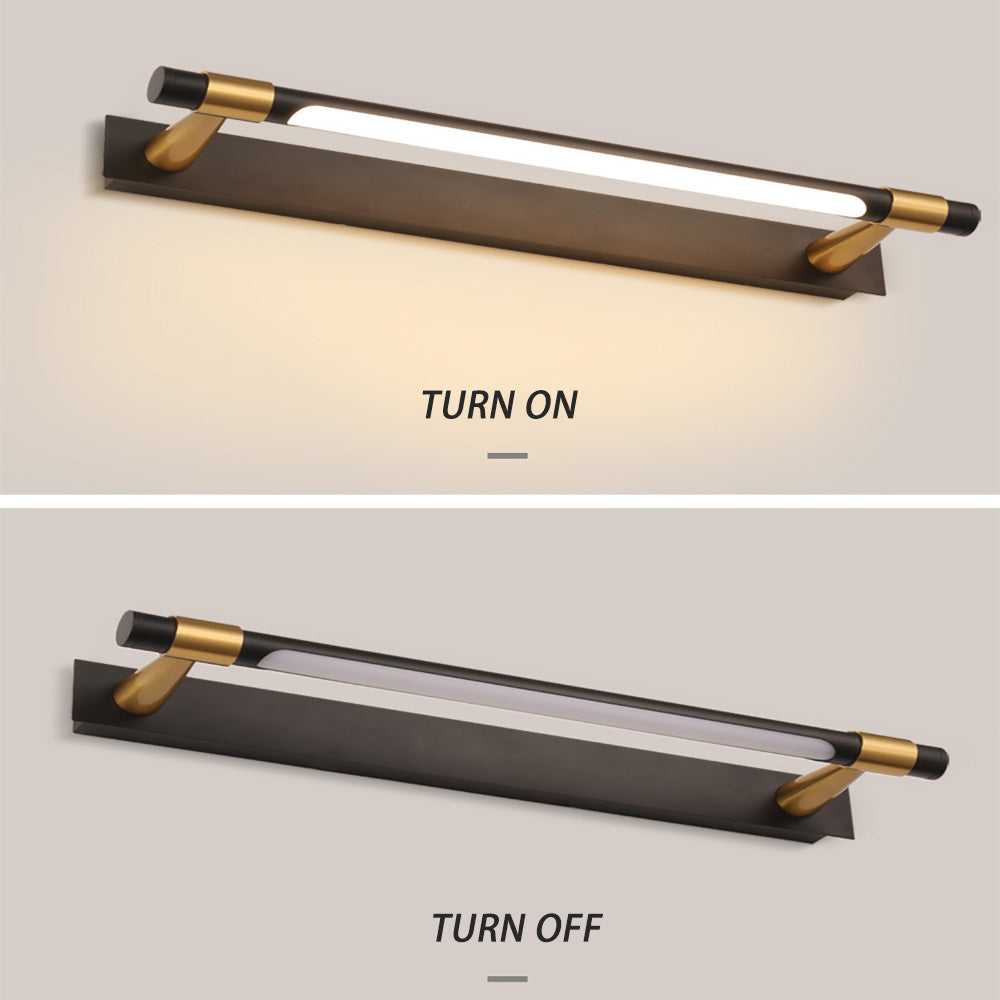 LED Bathroom Makeup Mirror Light, Simple Bathroom Mirror Front Light