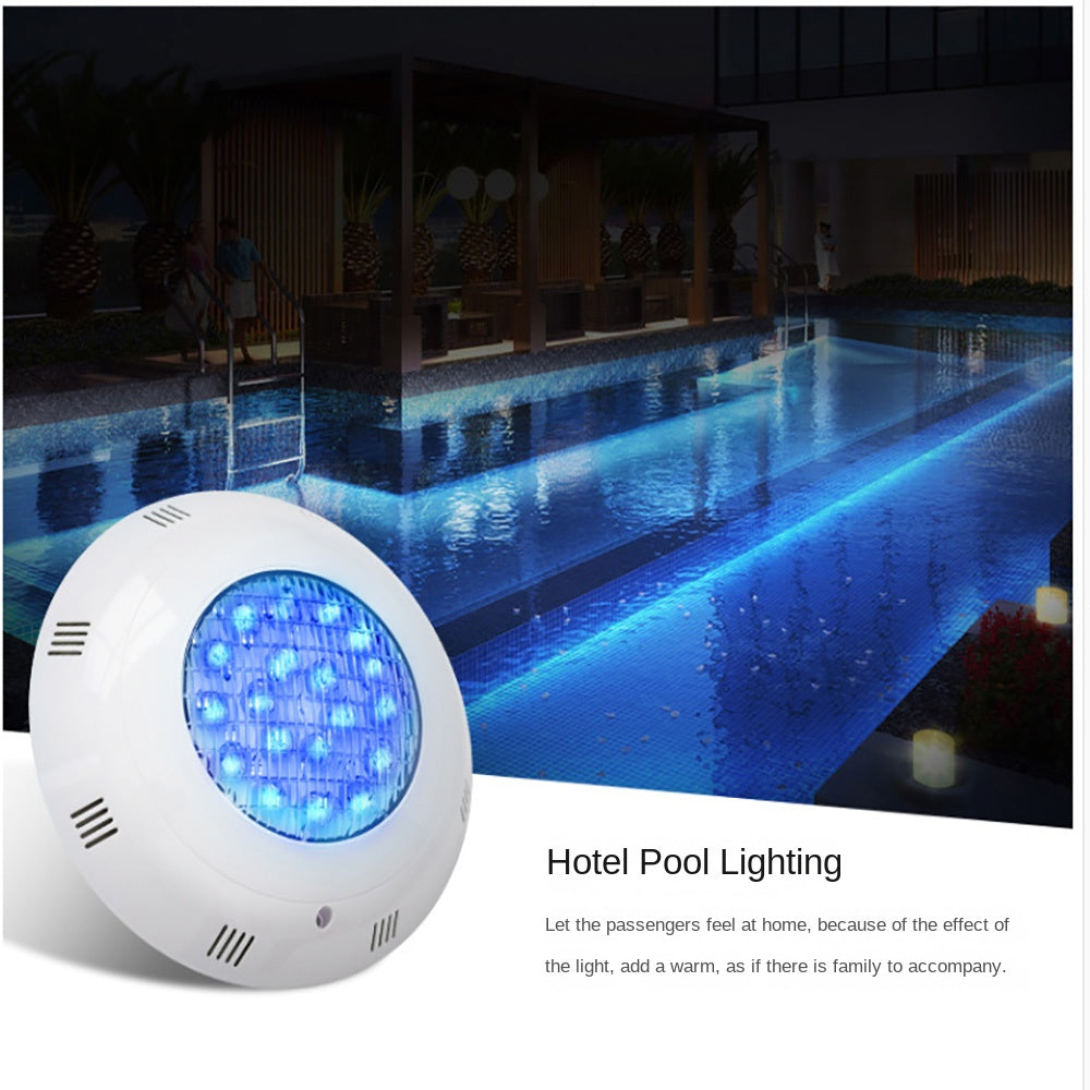 IP68 Outdoor Waterproof Underwater Light, Swimming Pool Underwater Wall Mounted Ambient Light