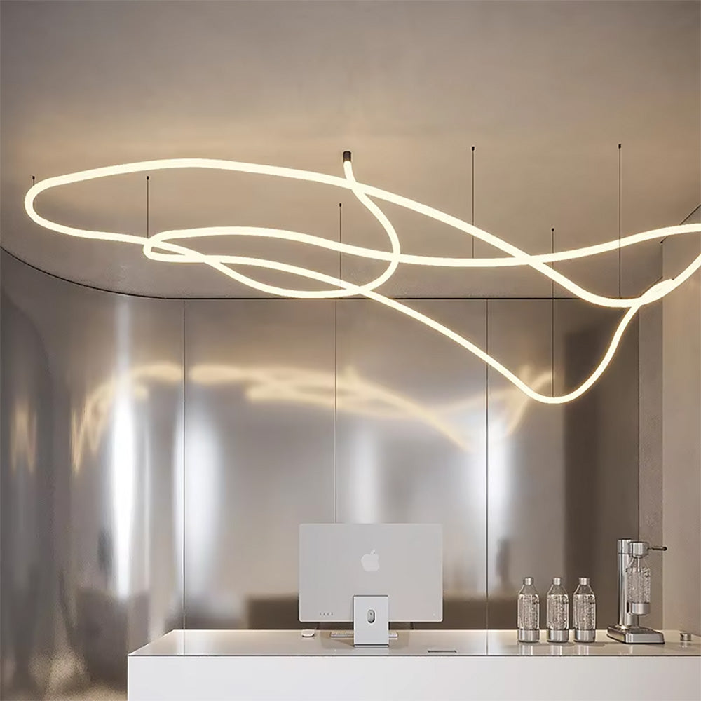 LED Silicone Light Strip, 360° Illumination Flexible Low Voltage Neon Landscape Silicone Tubes