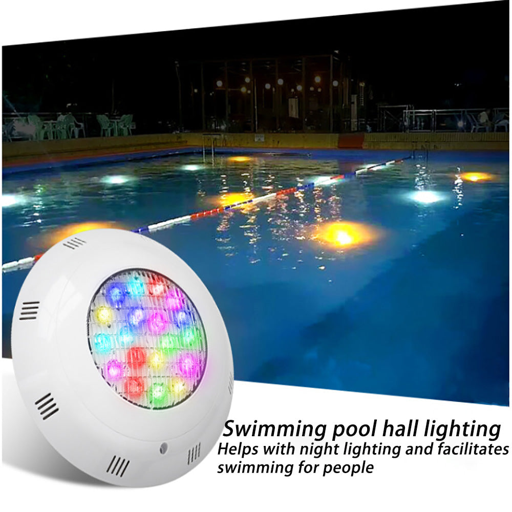 IP68 Outdoor Waterproof Underwater Light, Swimming Pool Underwater Wall Mounted Ambient Light