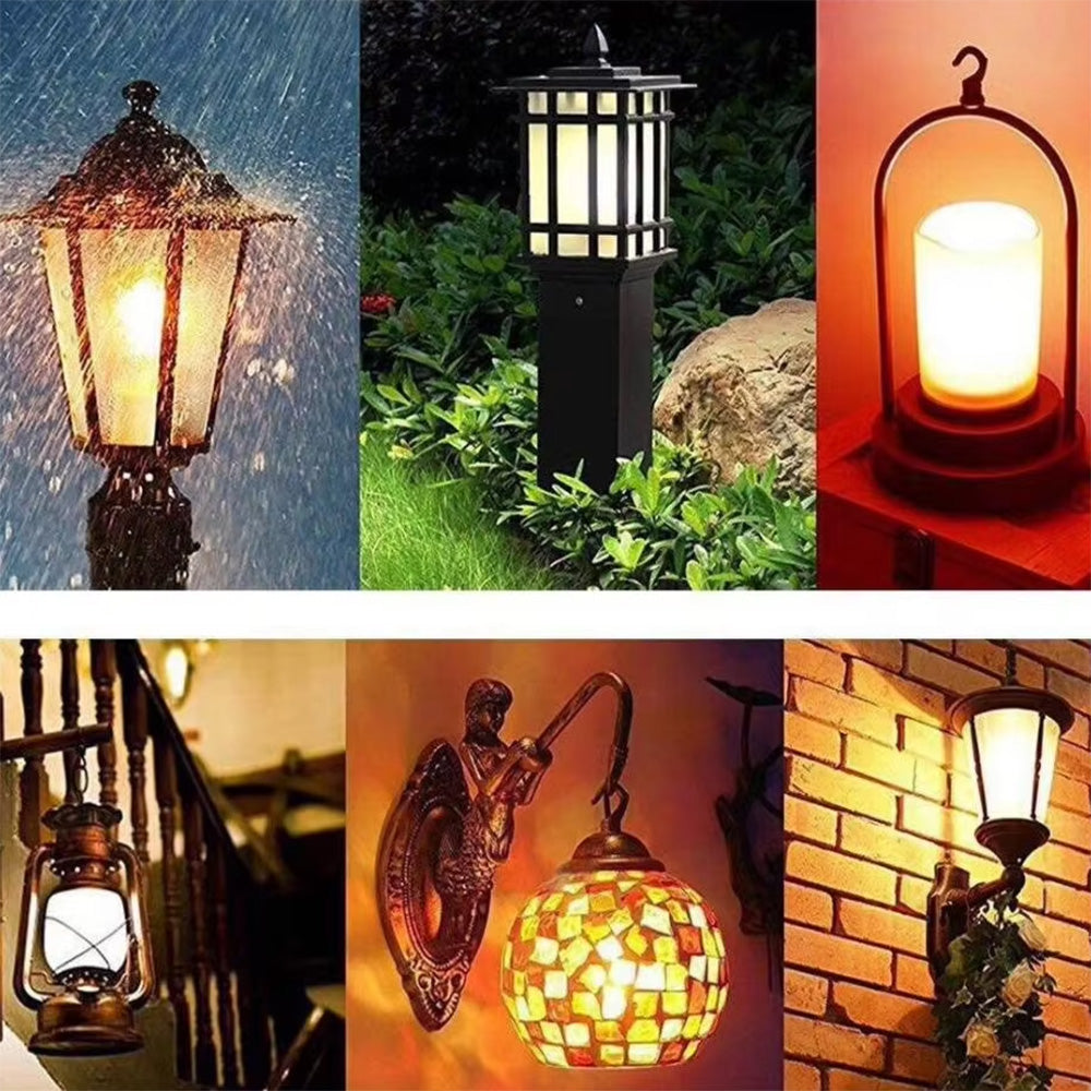 LED Flame Lights, Bar Simulation Flame Decoration Lights