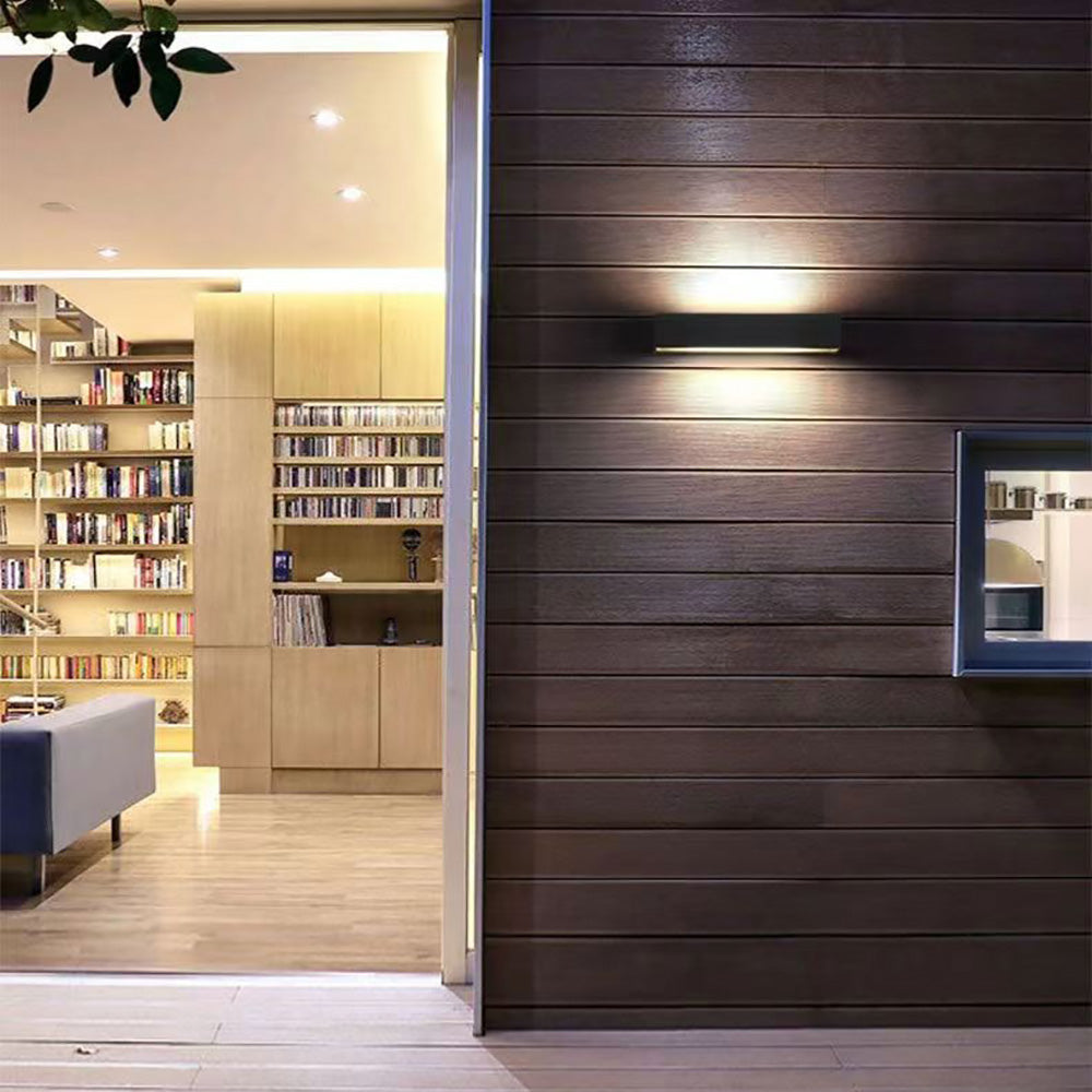 outdoor long waterproof wall light, patio entry door front light