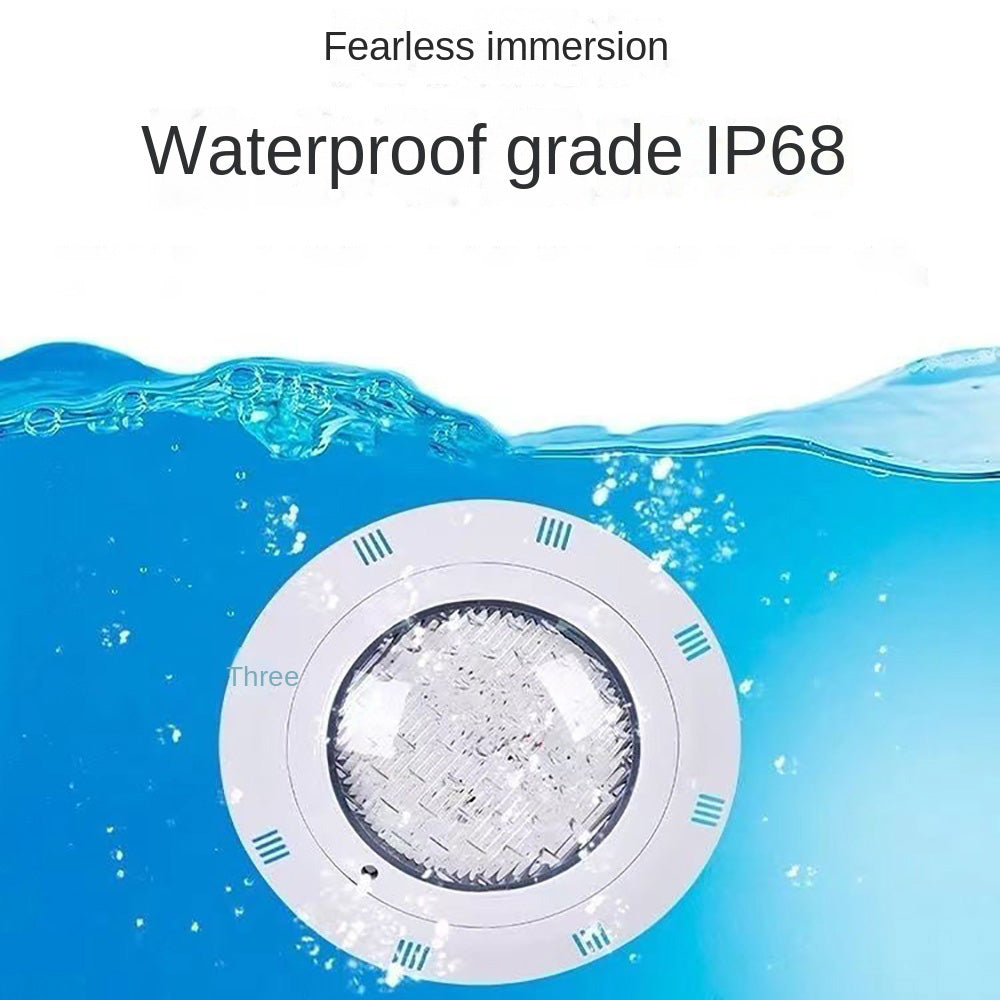 IP68 Outdoor Waterproof Underwater Light, Swimming Pool Underwater Wall Mounted Ambient Light