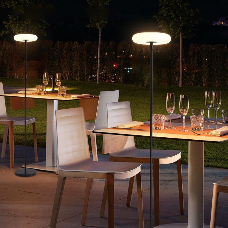 Outdoor floor lamp,solar balcony camping light,waterproof ambient light.