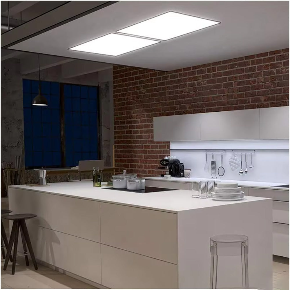 Smart LED Panel Light with RGBW Color Changing Graffiti, Ceiling Light Easy to Control with APP and WiFi