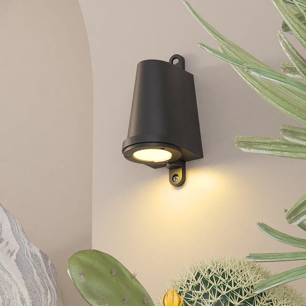 Outdoor magnetic wall light, store entrance spotlight, courtyard waterproof door sign light