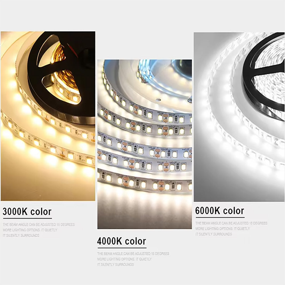 High brightness 90lm/w recessed strip light, IP65 waterproof grade silicone dresser creative strip light decoration