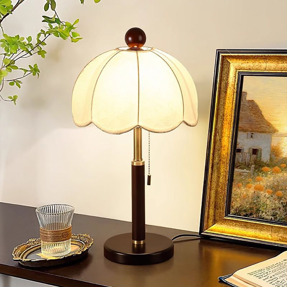 LED American Retro Table Lamp, Wabi-sabi Style B&B Atmosphere Sense Of Decorative Lamps