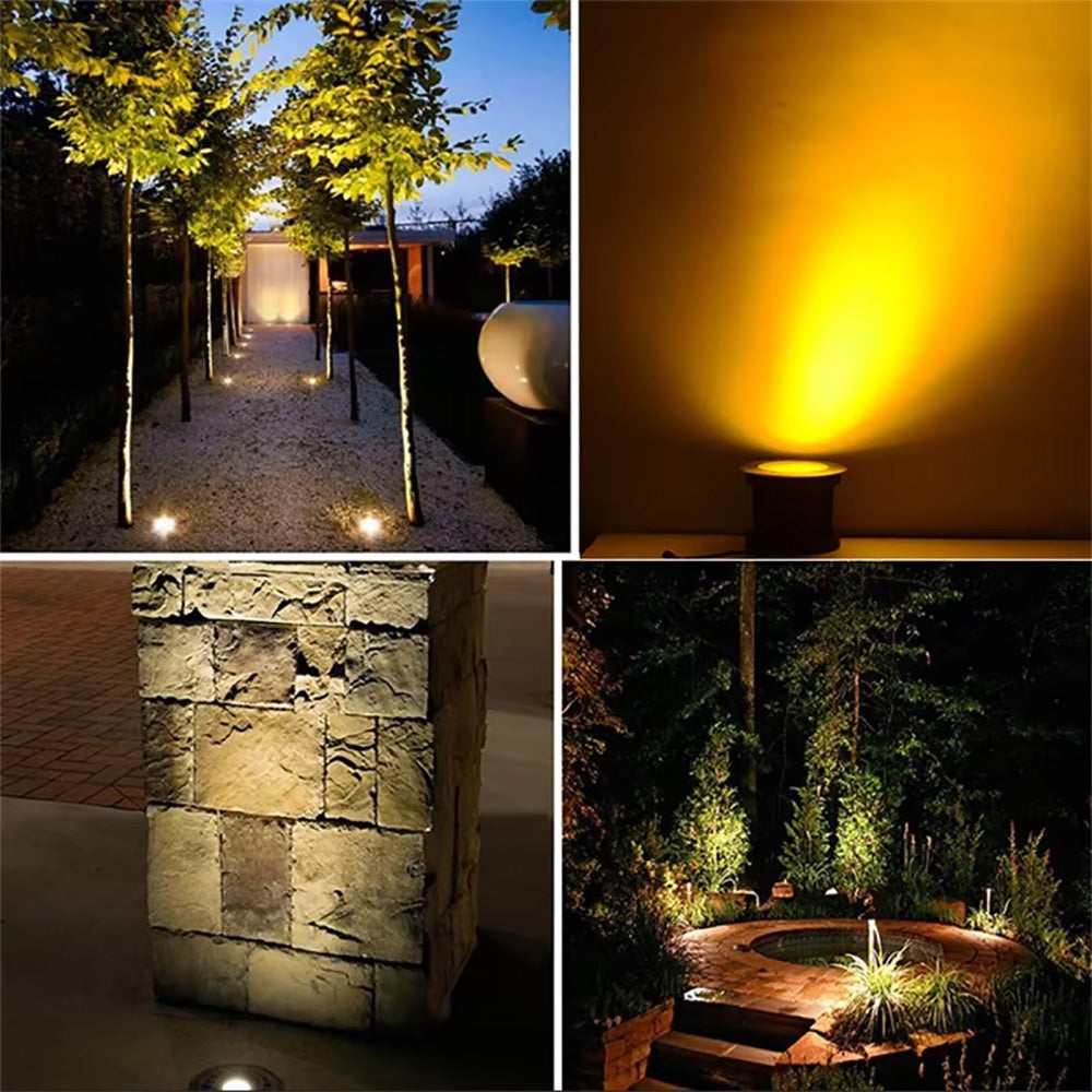 IP68 waterproof underground light, LED Landscape Architectural Lighting