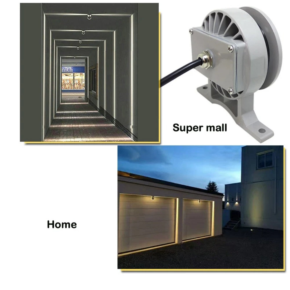 LED Warm Color Window Sill Light, Hotel Corridor 360° Lighting Light