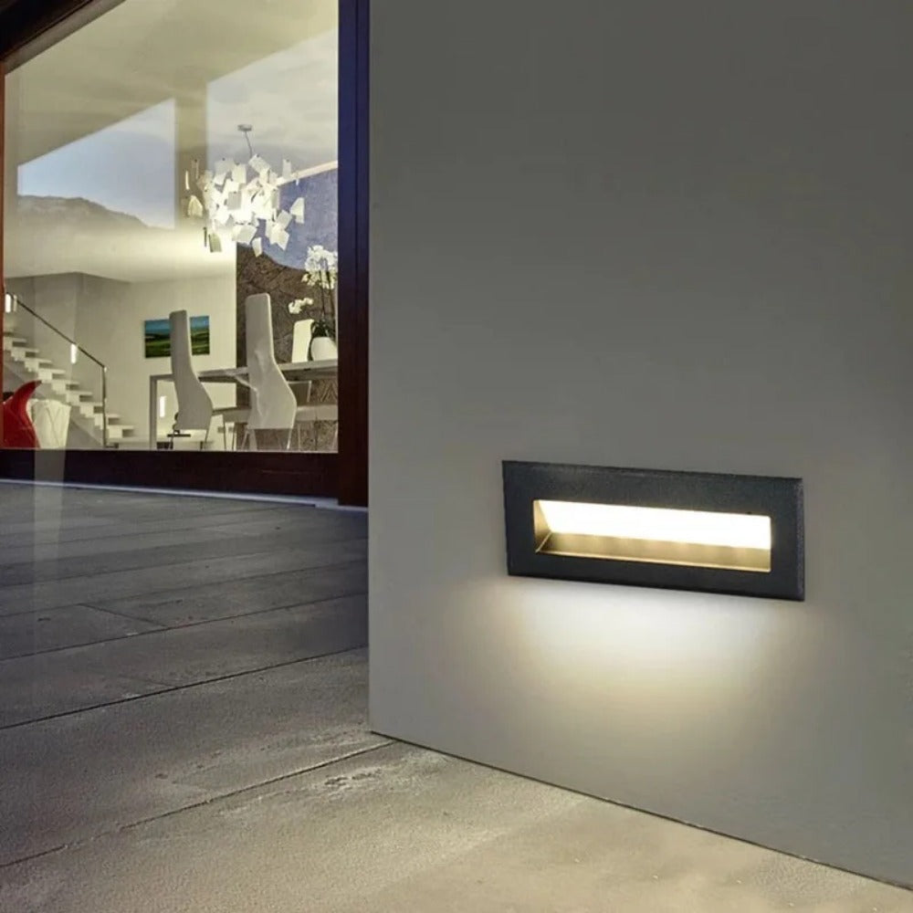 IP65 Waterproof Wall Lights, Outdoor Garden Lighting Stair Lights