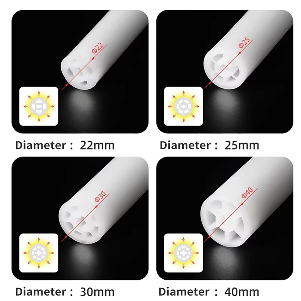 LED Silicone Light Strip, 360° Illumination Flexible Low Voltage Neon Landscape Silicone Tubes