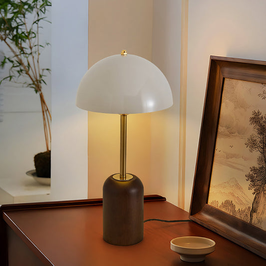 Antique Solid Wood Table Lamp, Living Room Sofa Side Decorative Floor Lamps