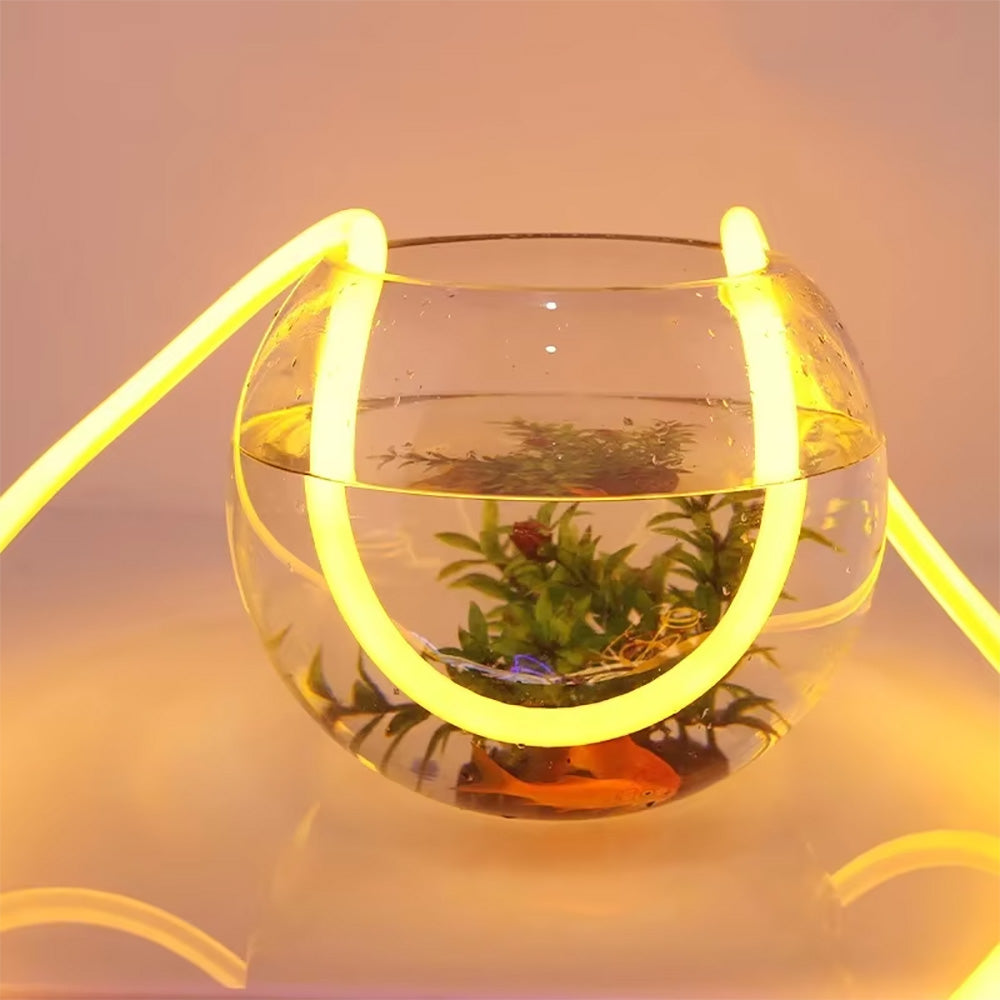 LED Silicone Light Strip, 360° Illumination Flexible Low Voltage Neon Landscape Silicone Tubes
