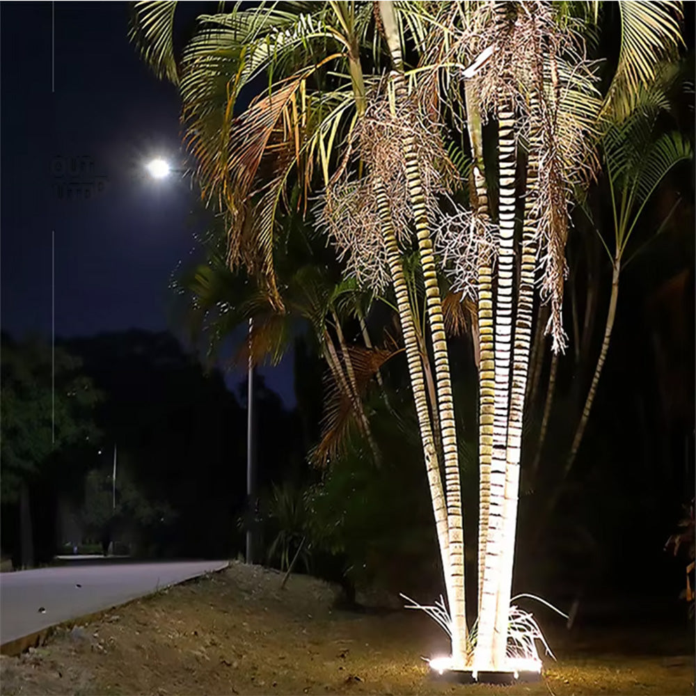 RGB Outdoor Tree Hugger Lights, IP65 Waterproof Park Landscape Pole Ring Lights