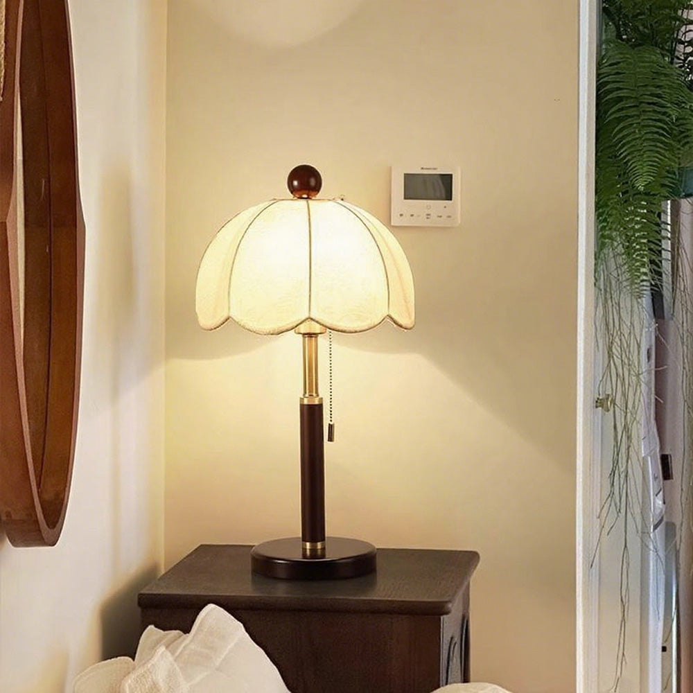 LED American Retro Table Lamp, Wabi-sabi Style B&B Atmosphere Sense Of Decorative Lamps
