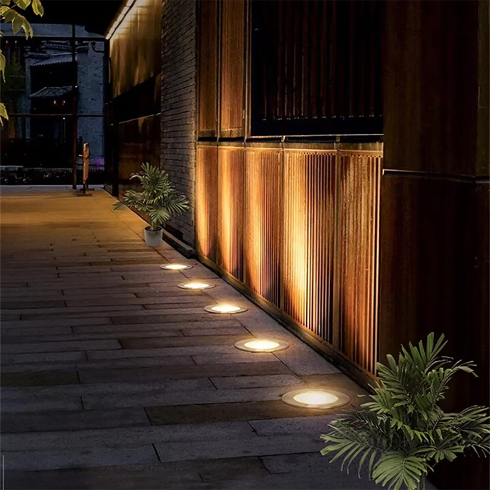 IP68 waterproof underground light, LED Landscape Architectural Lighting