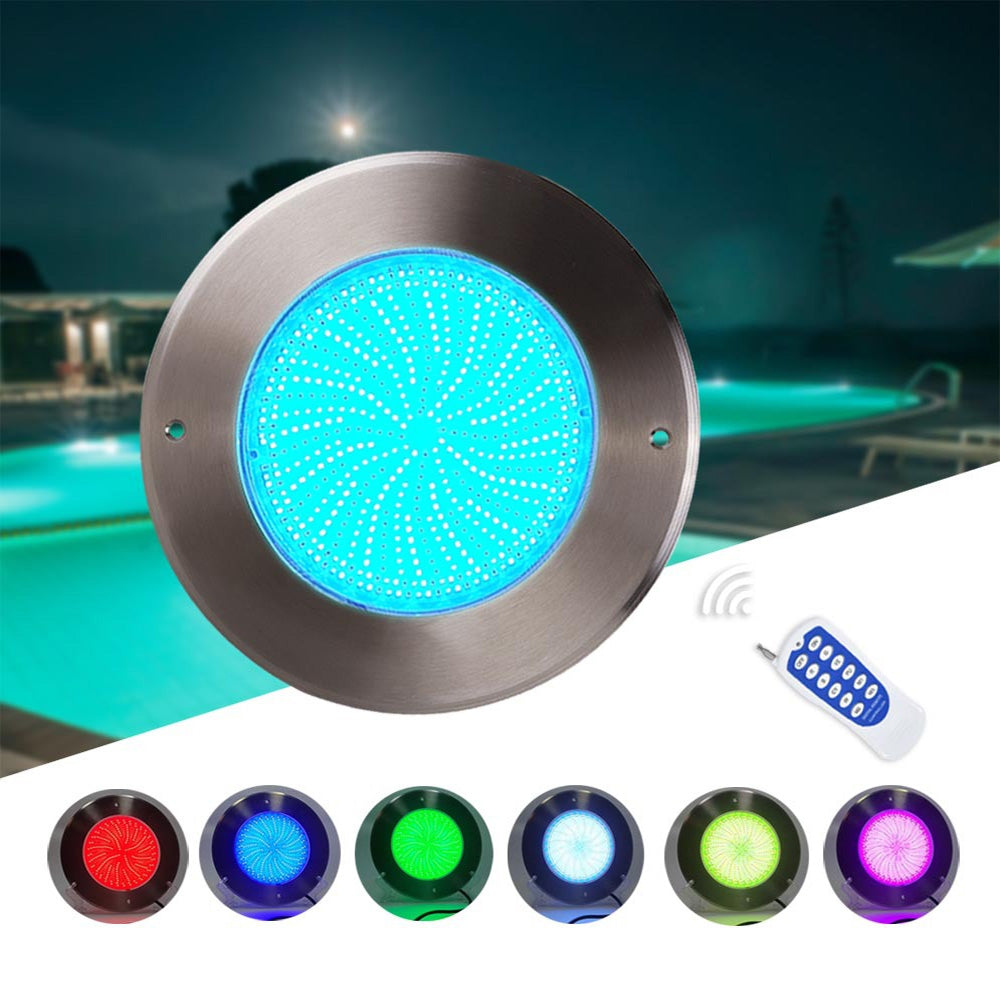 IP68 Waterproof Underwater Light,Smart Wall-Mounted Pool Light