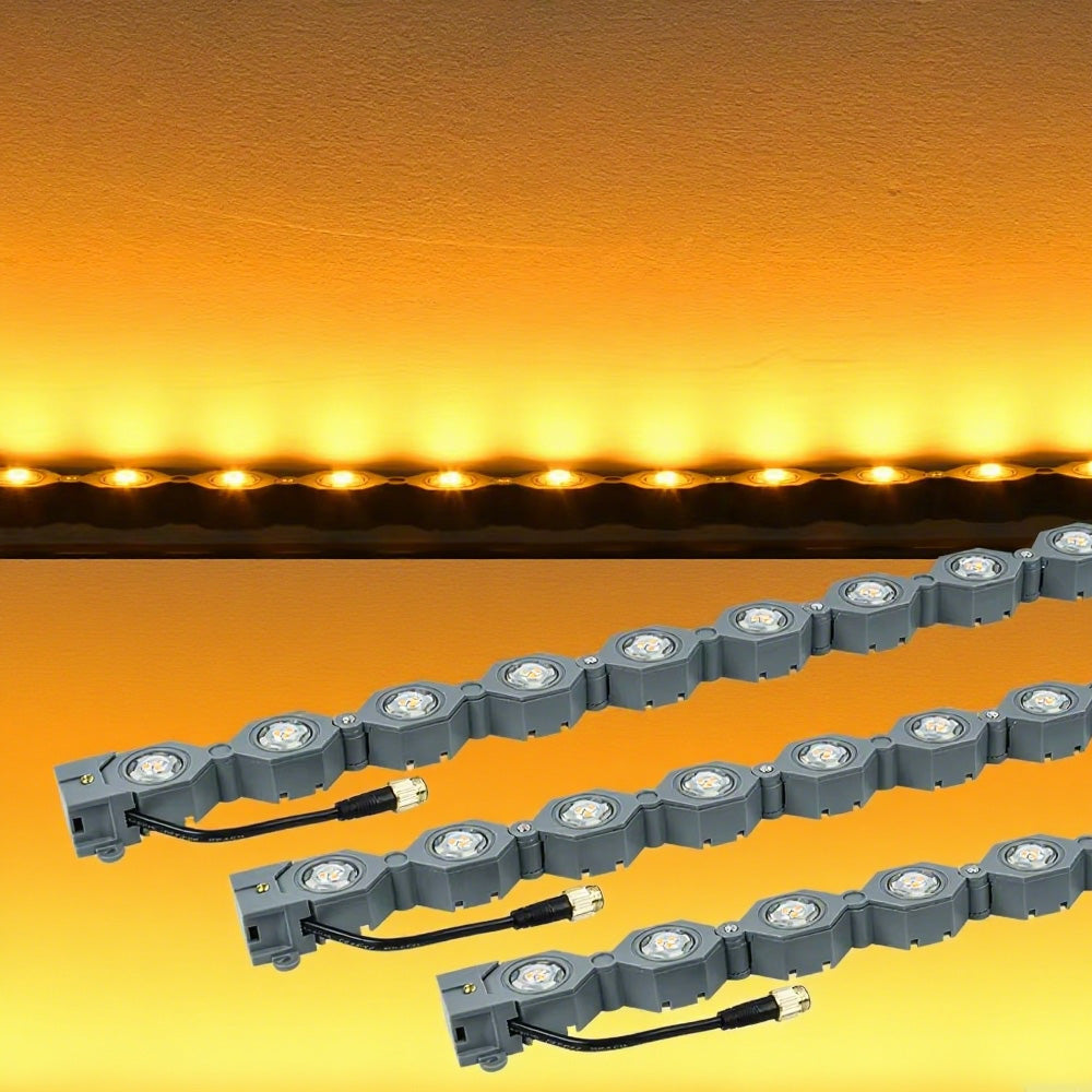 LED Outdoor Wall Washer Lights, Outdoor Waterproof Collapsible Chain Tree Hugger Lights