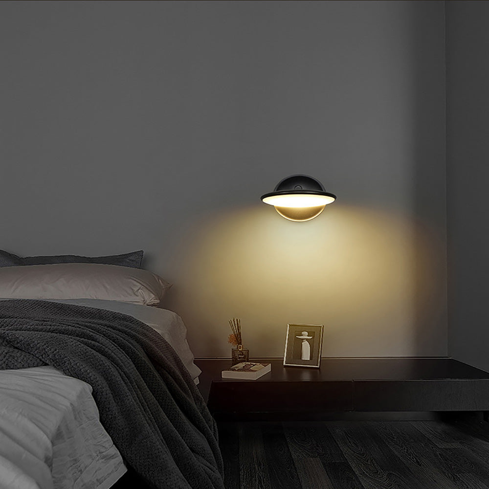 Outdoor waterproof wall lamp, bedroom self-adjustable bedside lamp living room corridor aisle light