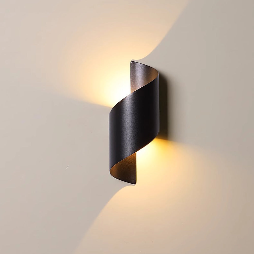 Creative Geometric Bedroom Wall Sconce, Artistic Decorative Lamp for Living Room