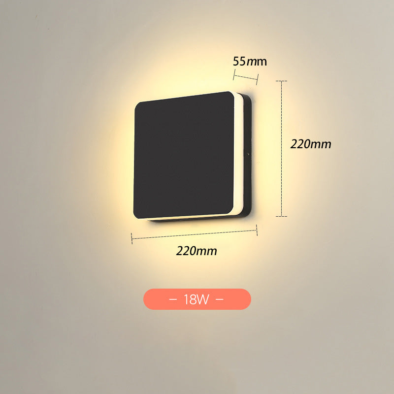 IP65 waterproof wall light, garden exterior wall decoration light, park atmosphere night light