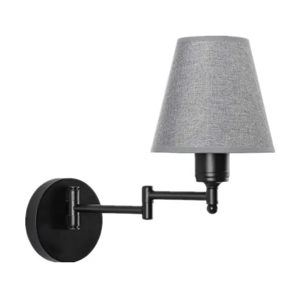 LED Indoor Folding Wall Lamp, Bedroom Bedside Plug Lights