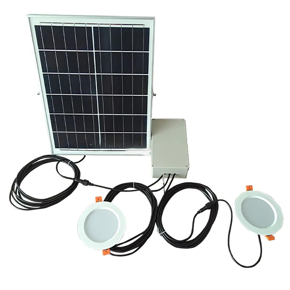 LED Solar Ceiling Light with Remote Control for Living Room Bedroom Lighting