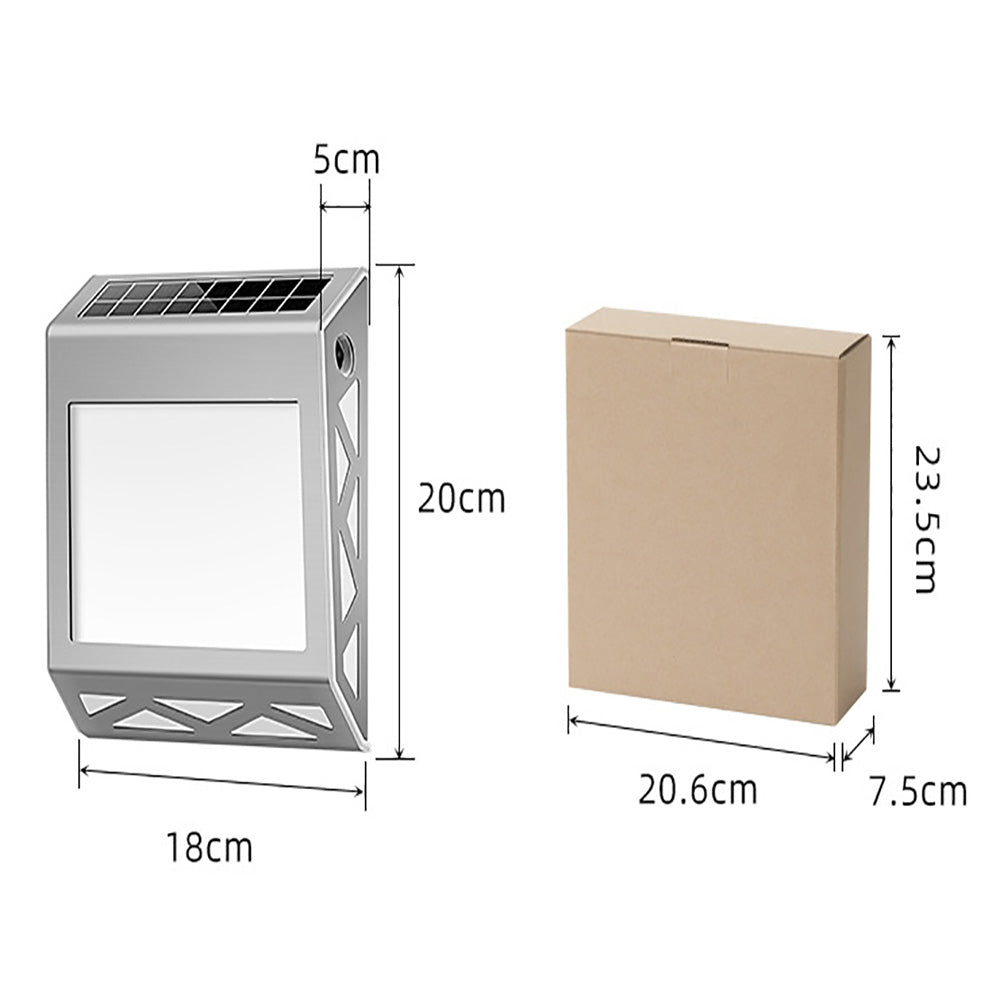 Solar Digital Door Light, Indoor Intelligent Light Sensitive Solar Wall Light