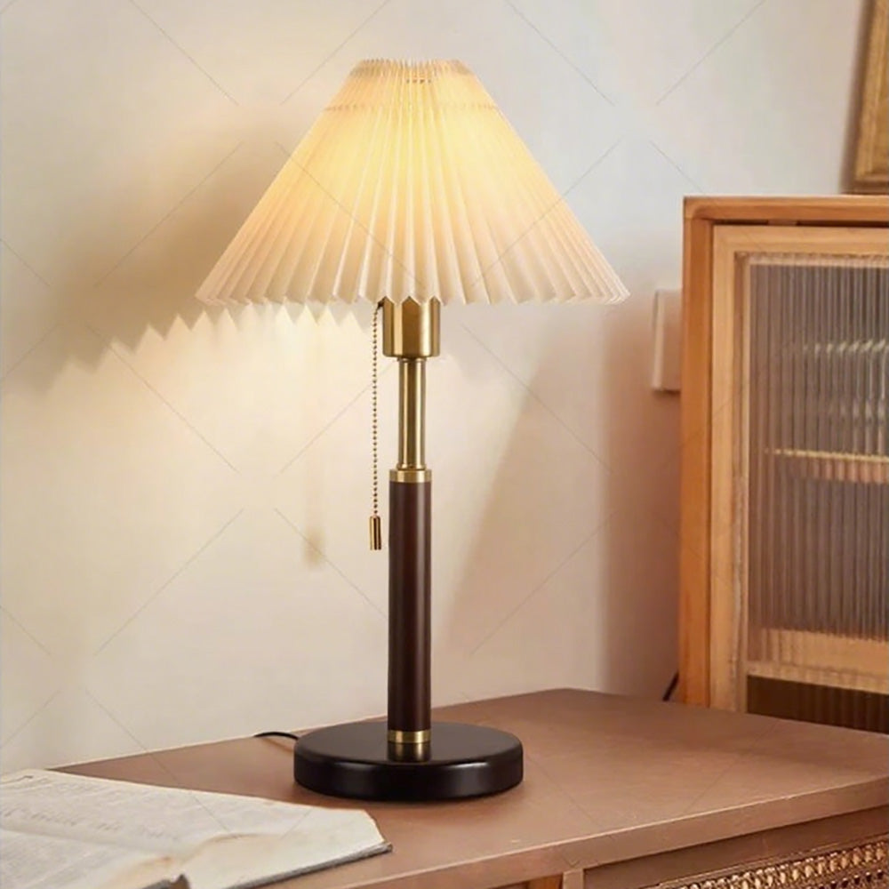 LED American Retro Table Lamp, Wabi-sabi Style B&B Atmosphere Sense Of Decorative Lamps