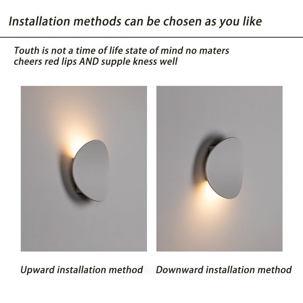 LED Simple Bedroom Wall Sconce, Living Room Sofa Backdrop Decorative Lamp