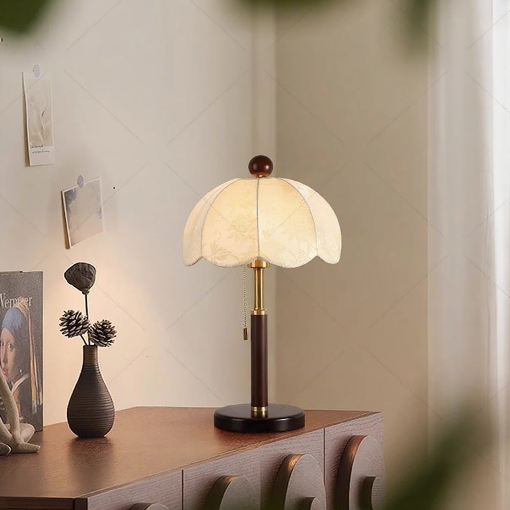 LED American Retro Table Lamp, Wabi-sabi Style B&B Atmosphere Sense Of Decorative Lamps
