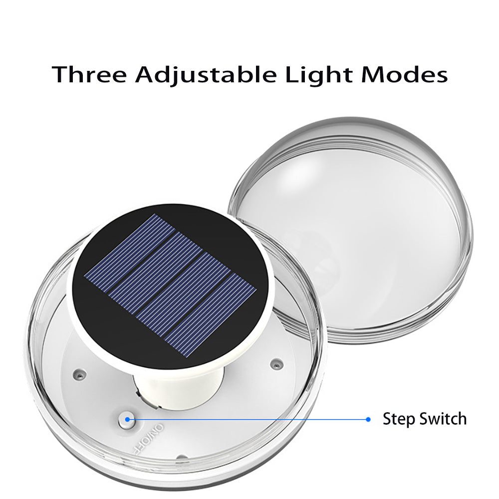 Solar Pool Lights Three adjustable light modes