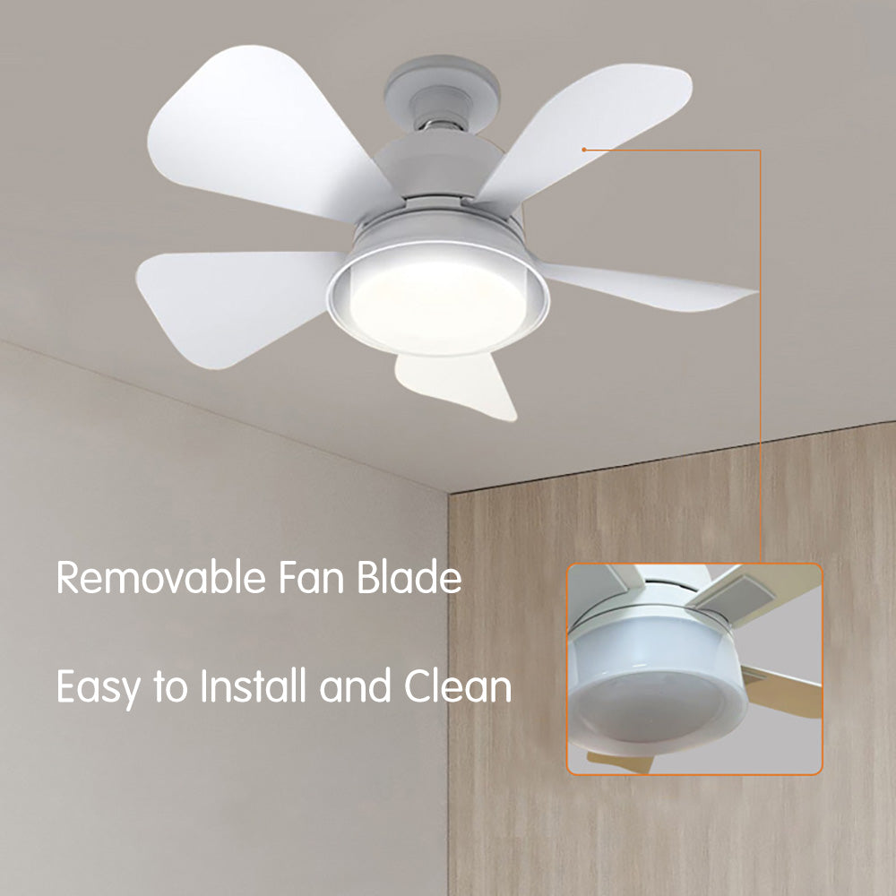 Dimmable Fan Light E26 Screw-in Plug and Play Ceiling Fan Lights