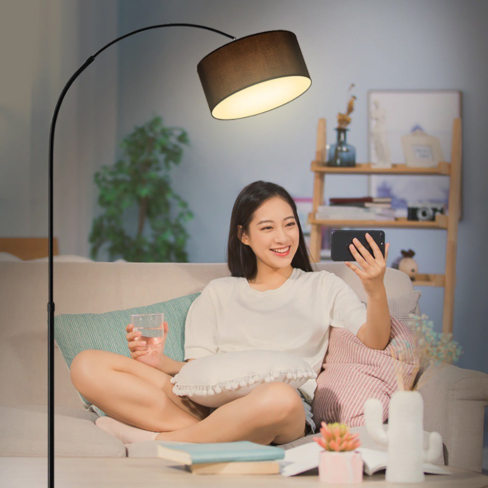 Simple Floor Lamp,12W Dimmable Living Room Bedroom Soft Light.