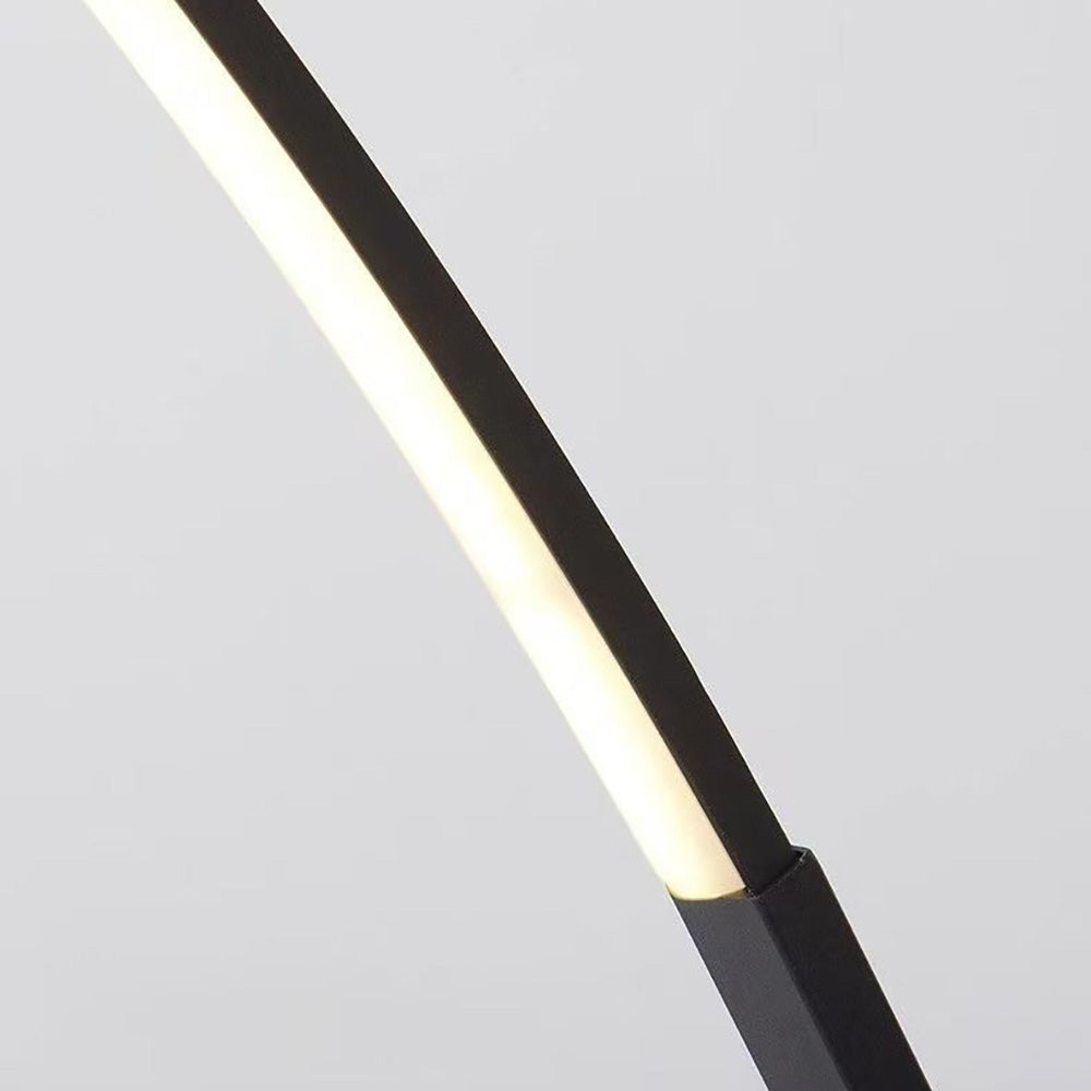 Simple Floor Lamp, Full Spectrum Arc Bedroom Living Room Ambient Lighting.