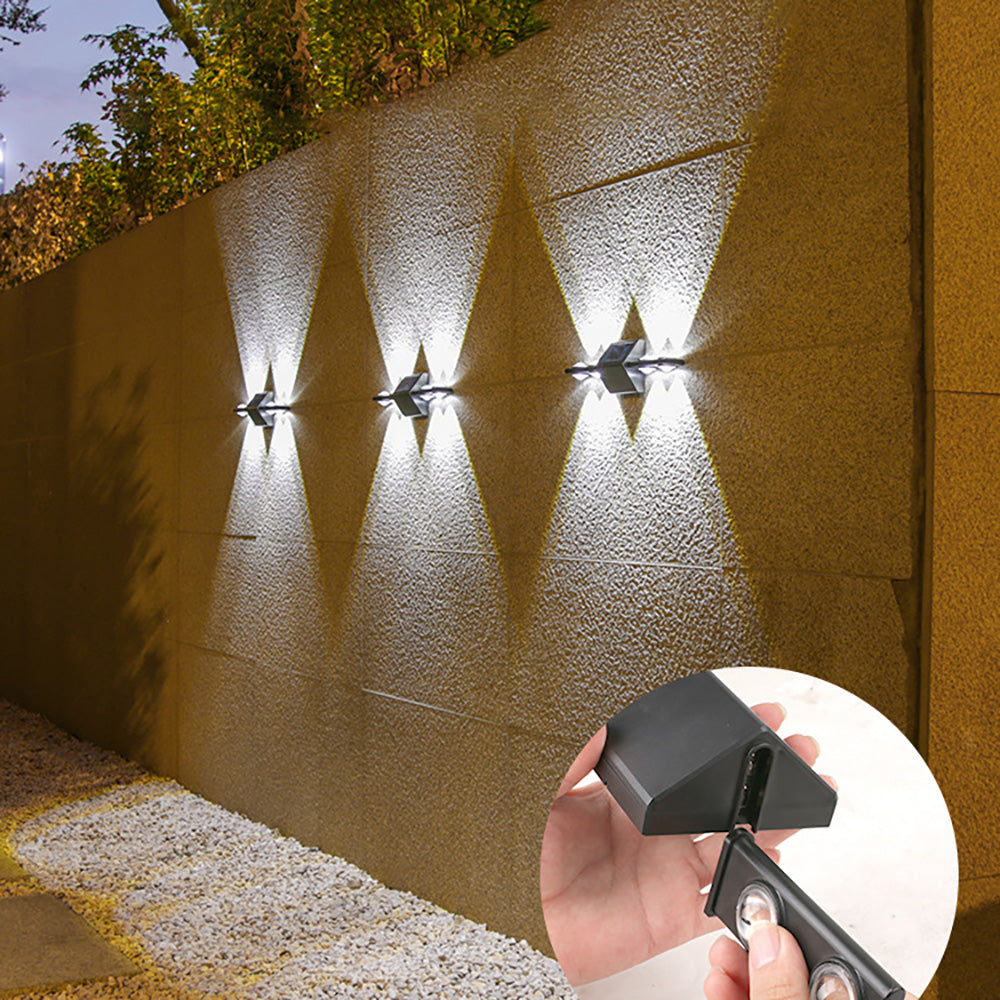 Solar Wall Washer Lights Wiring Free Wall Decorative Lights