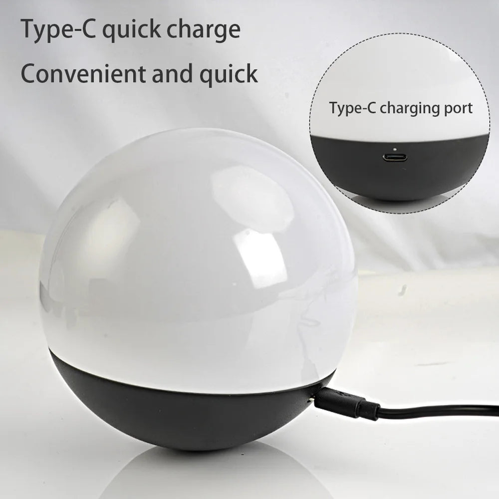 LED-Schlafzimmer Nachttischlampe, USB Wiederaufladbares Touch-Nachtlicht