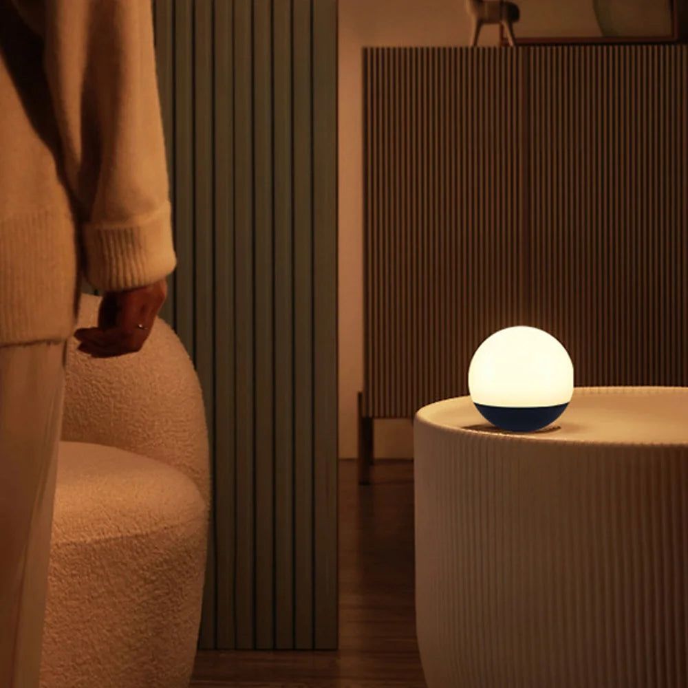 LED-Schlafzimmer Nachttischlampe, USB Wiederaufladbares Touch-Nachtlicht