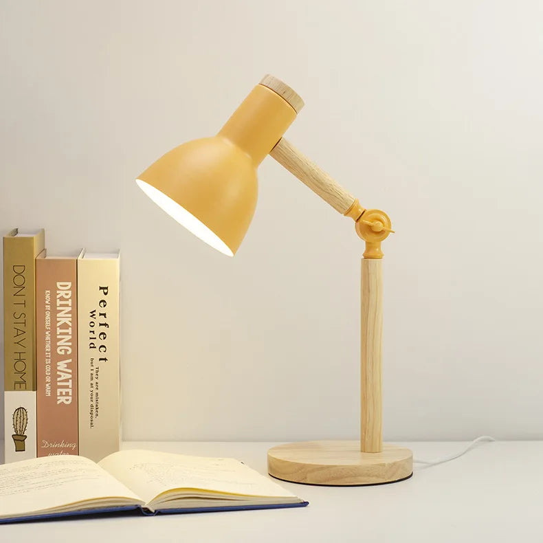 LED Foldable Desk Lamp, Study Room Up-Down Adjustable Reading Lamp
