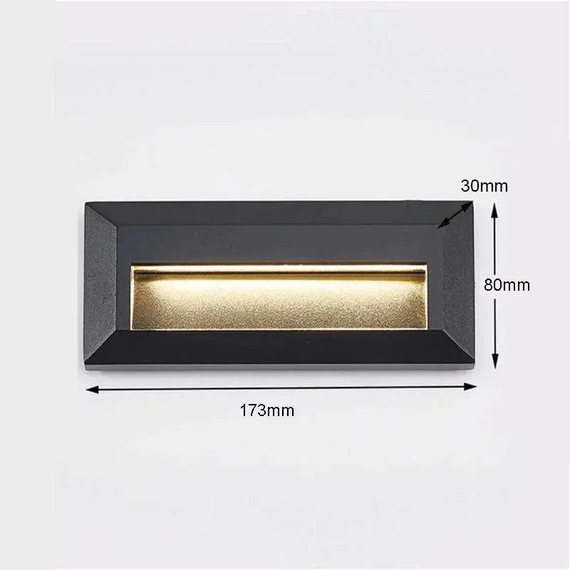 IP65 Waterproof Wall Lights, Outdoor Garden Lighting Stair Lights