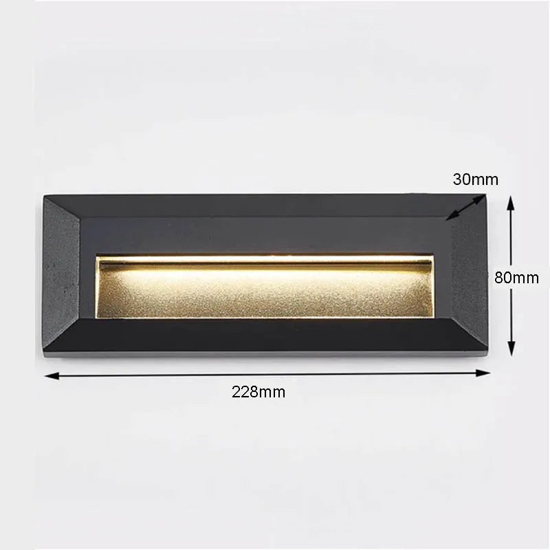 IP65 Waterproof Wall Lights, Outdoor Garden Lighting Stair Lights