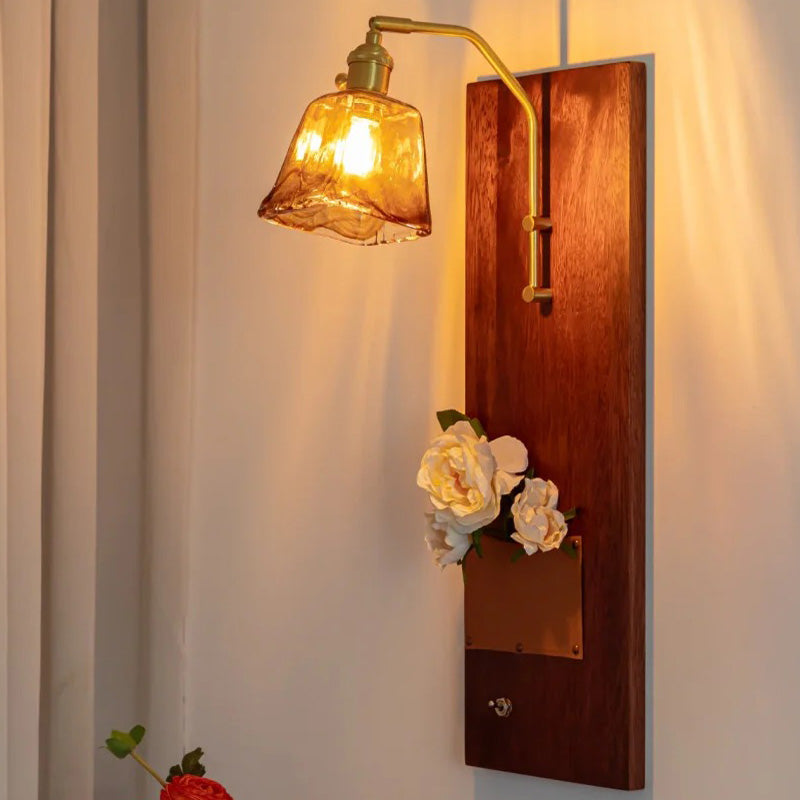 Indoor Decorative Wall Lamp, Retro Bedside Ambient Lighting, E27.