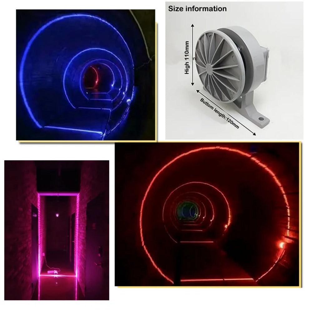 LED Warm Color Window Sill Light, Hotel Corridor 360° Lighting Light